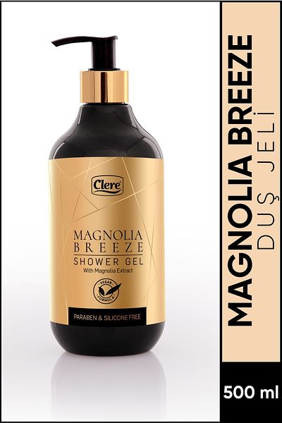 Clere Luxury Magnolia Breeze Shower Gel with Magnolia Extract