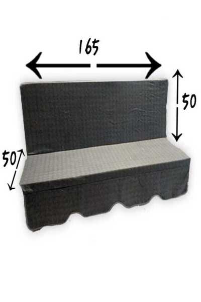 Foçatex Gri Salıncak Minderi Süngersiz Foçatex