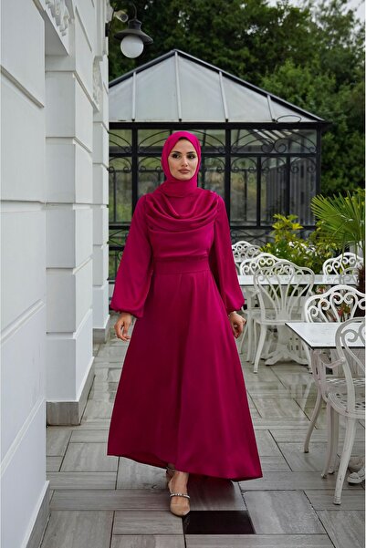 MOOLİSA Rochie de seara fuchsia Alice