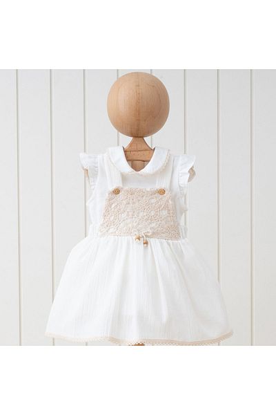 Mymio Baby Girl Salopet Dress (6-9-12-18-24 M)