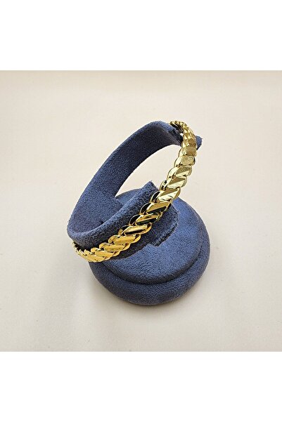 IŞILDAGOLD 22 AYAR ALTIN KAPLMA BURMA BİLEZİK(3 ADET)