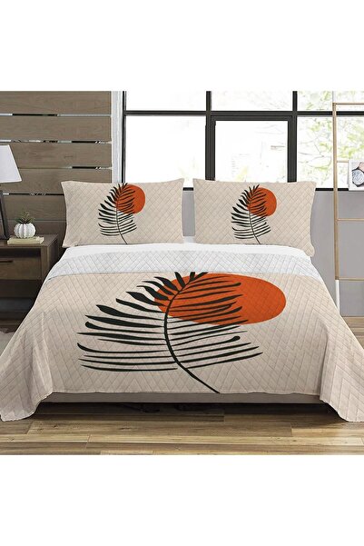 Evmila Abstract Pattern Double Printed Pique (200x220 Cm)