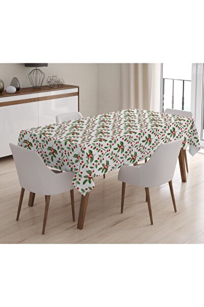 Evmila Новорічна спеціальна оксамитова скатертина