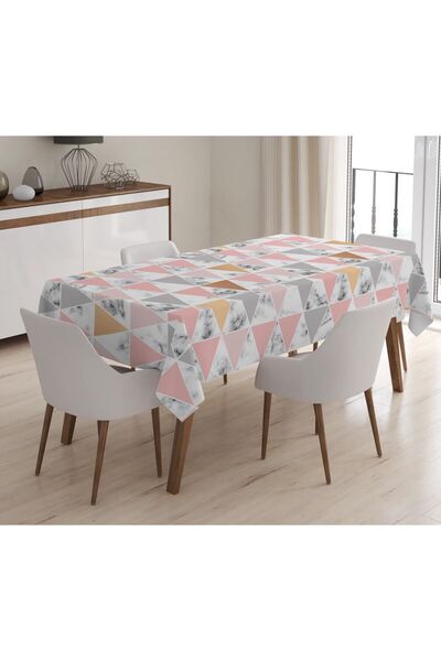 Evmila Štampano Somot Tekstura Stolnjak