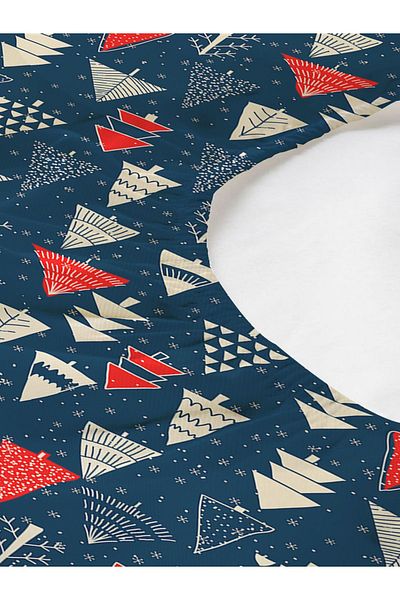 Evmila New Year's Special Pattern Printed Single Elastic Sheet Set