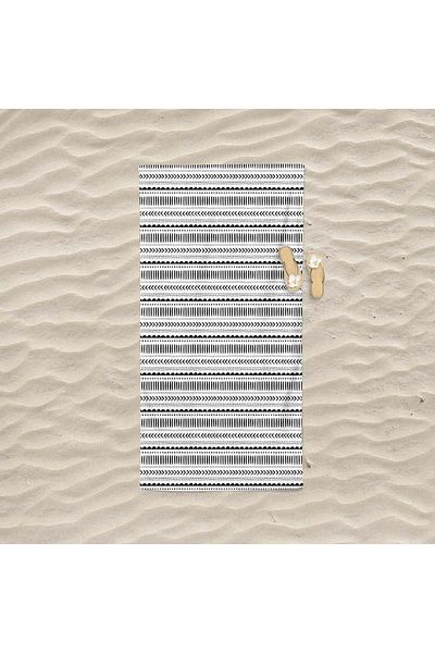 Lolla Πετσέτα με στάμπα θάλασσας και παραλίας