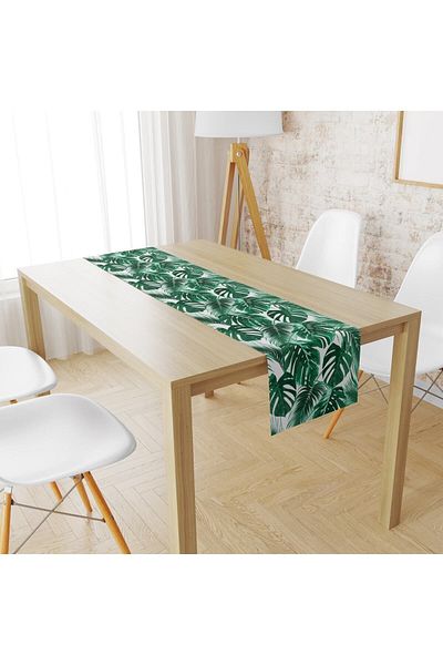 Lolla Evmila Tropica Leaves Pattern Runner Llrn 106