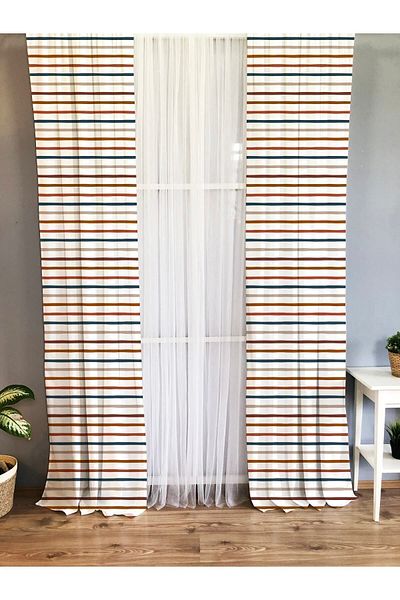 Evmila Children's Room Printed Background Curtain