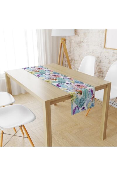 Lolla Evmila Tropical Cactuses Pattern Runner Llrn 62
