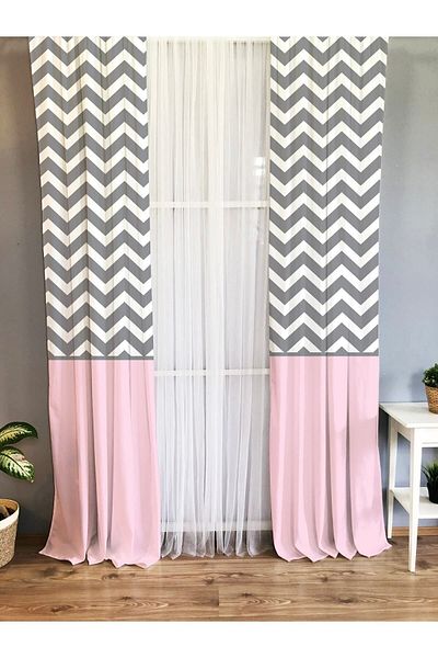 Evmila Printed Children's Room Background Curtain