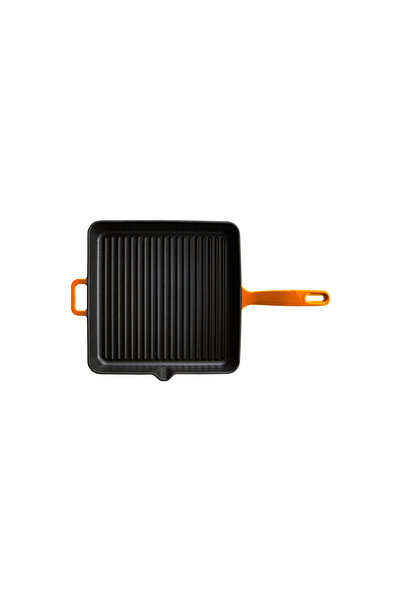 Voeux Kitchenware 30 cm Kare Izgara Tava Turuncu