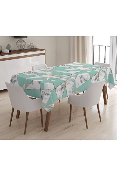 Evmila Štampano Somot Tekstura Stolnjak