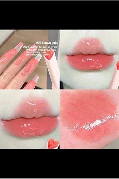 ABETE Kore Tarzı Florette Lipstick Kalpli Ruj 4 Numara