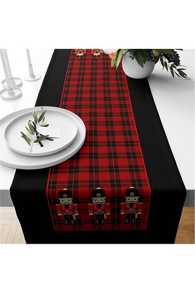 Evmila New Year's Special Bullet Soldier Patterned Runner