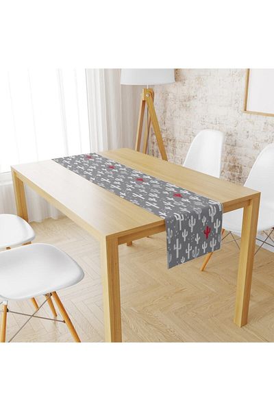 Lolla Evmila Velvet Fabric Cactuses Runnur Model 983