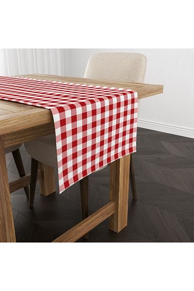 Evmila Model de alergător cu model Gingham