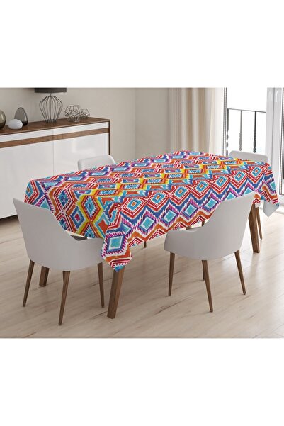 Evmila Štampano Somot Tekstura Stolnjak