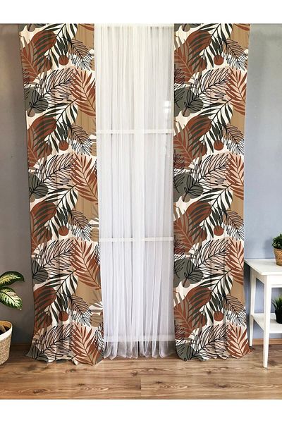 Evmila Printed Patterned Background Curtain for Kids and Baby Room