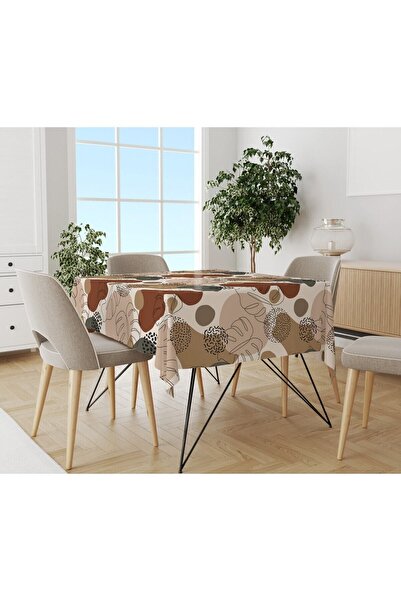 Evmila Față de masă din catifea imprimată