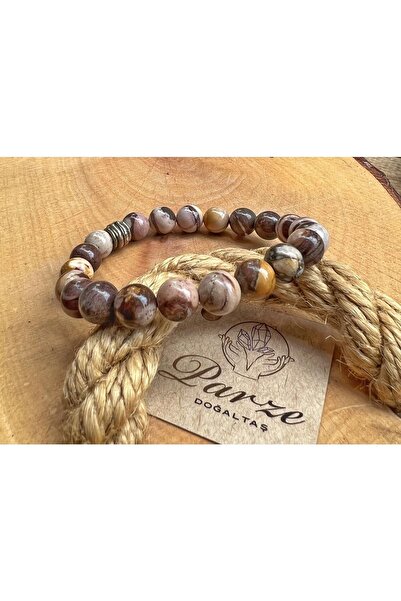 parze doğaltaş Leo Jasper Bileklik