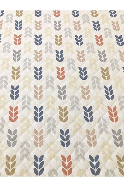 Evmila Modern Pattern Double Printed Pique (200x220 Cm) Colorful
