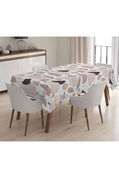 Evmila Štampano Somot Tekstura Stolnjak