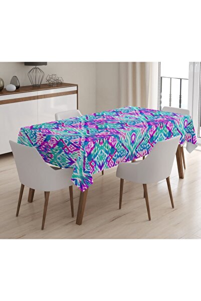 Evmila Štampano Somot Tekstura Stolnjak