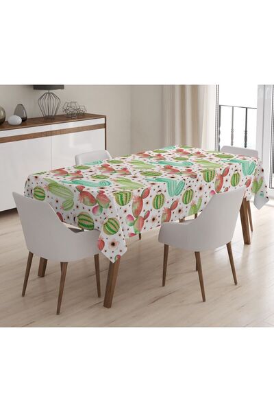 Evmila Štampano Somot Tekstura Stolnjak