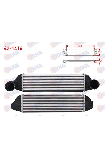 Genel Markalar TURBO RADYATORU (INTERCOOLER) BMW X3 (E83) 2.0 SD 177 hp 2007-...