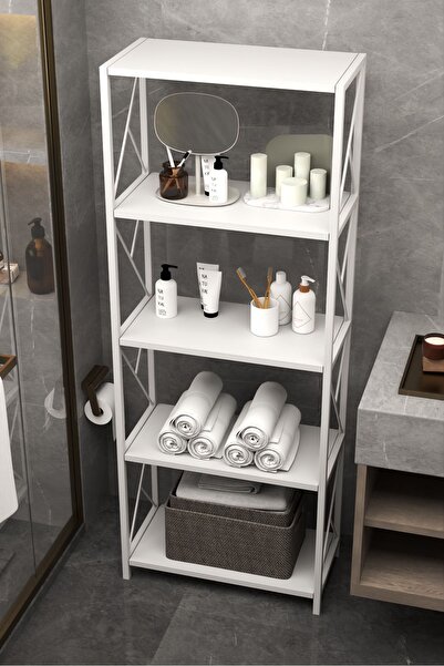 Cosargroup Banyo Düzenleyici Banyo Dolabı Çok Amaçlı Dolap 5 Katlı Metal Mutfak Düzenleyici BXB