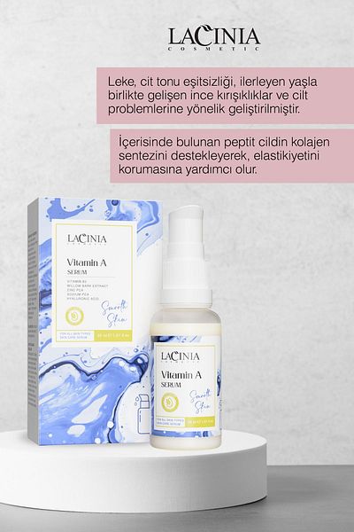Lacinia Vitamin A Serum 30ml - Face Care Effects