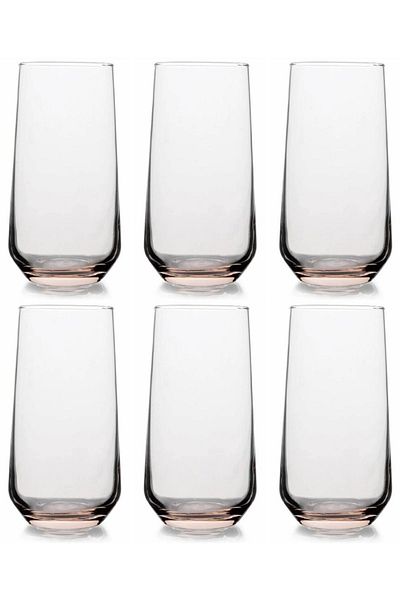 Paşabahçe Allegra 6-pack Soft Drink Glass420015 Powder