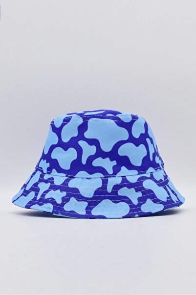 Külah Women's Sunscreen Fisherman Bucket Blue Hat