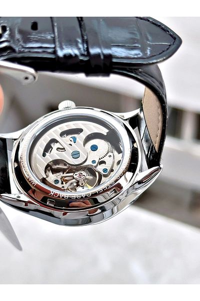 Ferrucci Automatic Men's Wristwatch - FCF.03343FK.02 Leather Band