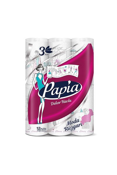 Papia 12 Pieces Decor Paper Towels