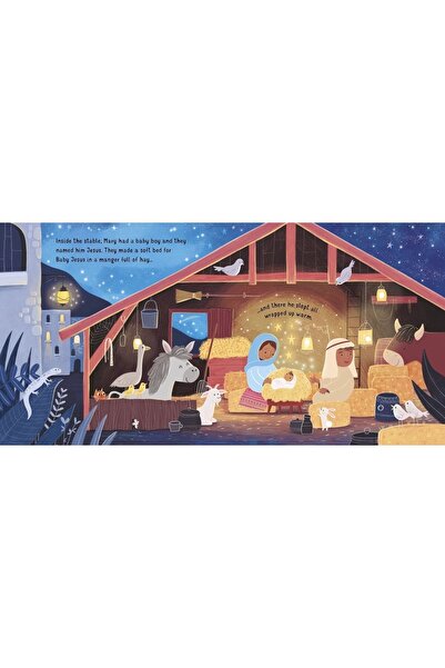 Usborne Το βιβλίο Twinkly Twinkly Nativity