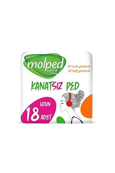 Molped Ultra Uzun Kanatsız Ped 18 Adet