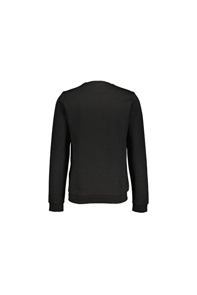 lumberjack Aron Erkek Siyah Bisiklet Yaka Sweatshirt