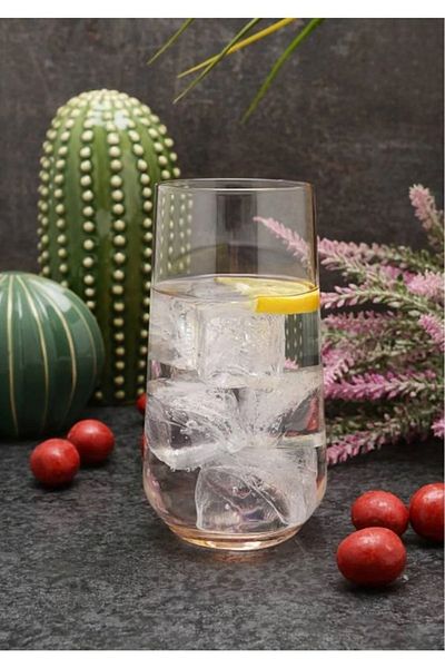 Paşabahçe Allegra 6-pack Soft Drink Glass420015 Powder