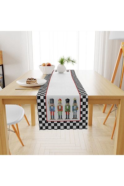 Evmila Christmas Patterned Runner Model