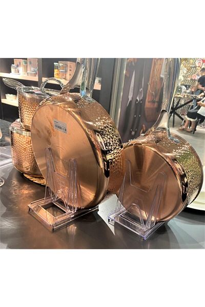 Berghoff 8500942 Gem 10 Piece Hammered Copper Cookware Set