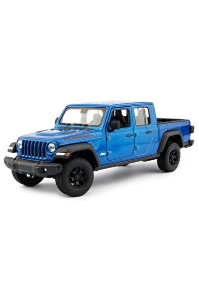 PeriYedi Jeep Gladiator Rubicon Model Pickup Kamyonet - 1/24 Ölçek Mavi