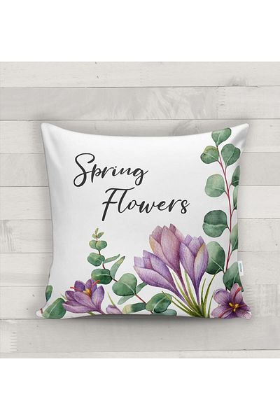 Evmila Husă de pernă cu model floral