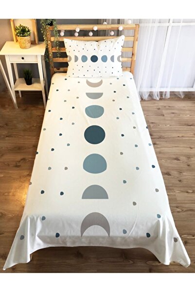 Evmila Puantiye Ve Bohem Desenli Karışık Renkli Dekoratif Çocuk Ve Genç Yatak...