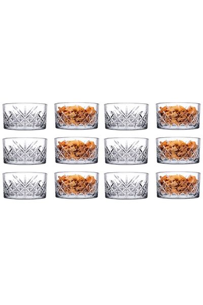 Paşabahçe Evsenavm Timeless 12 Pcs Snack Bowl 225 Cc