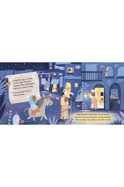 Usborne The Twinkly Twinkly Nativity Book