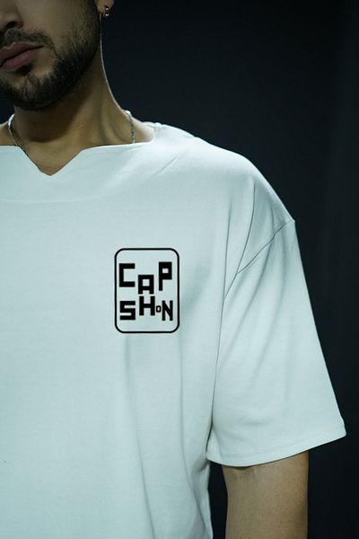 Oxlade Tricou supradimensionat pentru bărbați - țesătură Elite 100% bumbac, C A P S H O N, On Sta GE