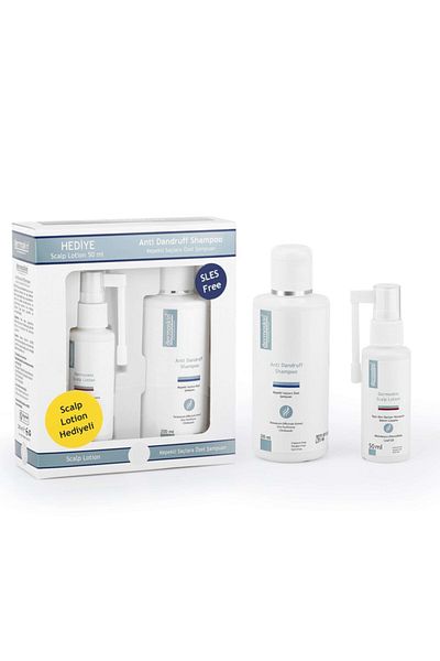 Dermoskin Anti Dandruff Shampoo (Dandruff Hair) + Scalp Lotion