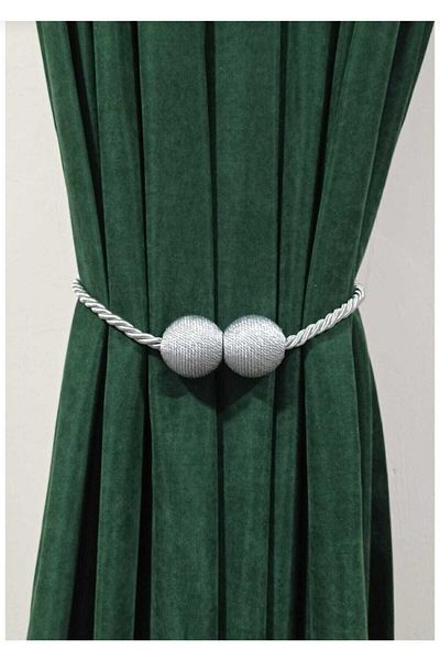 ecrin perde Gray Curtain Collector Magnetic Broccoli