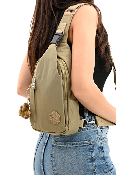 YOGII Ron Model Unisex - Водонепроникна тканина Krinkıl, Сумка через плече з ...